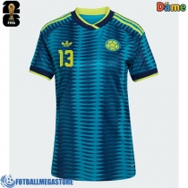 Fotballdrakt Dame Colombia Yerry Mina #13 Bortedrakt VM 2026 Kortermet